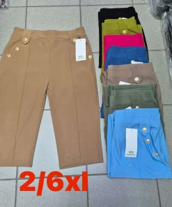 Spodnie Damskie, Size 2xl-6xl, paczka 12szt, mix kolor (Sao chép)