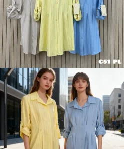 Jean koszula Damskie, Size uni, paczka 6szt, mix kolor (Sao chép)