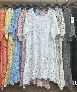 Sukienki damskie,size uni duze rozmiary ,paczka 6szt, mix kolor