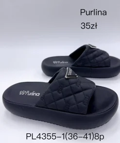 Klapki DAMSKIE (36- 41, 8par)