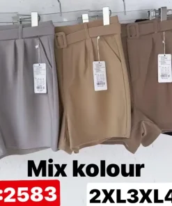 Spodenki Damskie, Size m-2xl, paczka 12szt, mix kolor