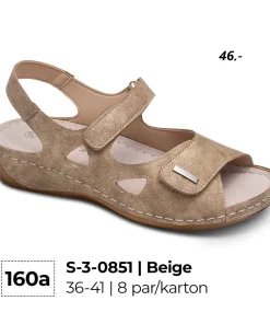 Sandały DAMSKIE (36-41, 8par)