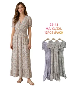 Sukienki Damskie, Size xl/2xl-3/4xl, paczka 16szt, mix kolor (Sao chép)