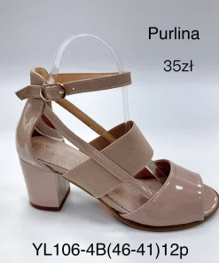 Buty Sandaly na Obcasie DAMSKIE (36- 41, 12par)