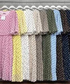 Sukienki Damskie wloskie, Size uni ,paczka 6szt,mix kolor