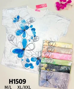 Bluzki Damskie, Size m/l-xl/2xl, paczka 12szt, mix kolor