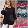 Bluzki damskie,size l/xl-2/3xl,paczka 12szt, mix kolor (Sao chép)