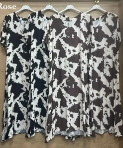 Sukienki damskie,size uni duze rozmiary ,paczka 6szt, mix kolor