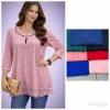 Bluzki damskie , Size l/xl-2/3xl,paczka 12szt, mix kolor (Sao chép)