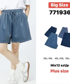 Spodenki jeansowe Damskie,Size 3xl/4xl/5xl/6xl, paczka 12szt, mix kolor