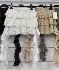 Spódnica Damskie wloskie, Size uni ,paczka 6szt,mix kolor
