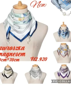 Szaliki damskie ,paczka 12szt, mix kolor (Sao chép)