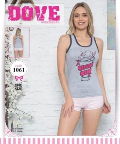 Piżamy Damskie, One Size, paczka 8szt, mix kolor