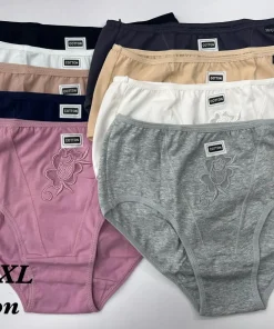 Majtki Damskie, Size xl, paczka 24szt, mix kolor