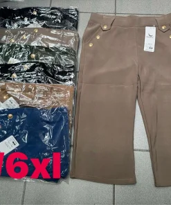 Spodnie Damskie,Size 2xl-6xl, paczka 12szt, mix kolor