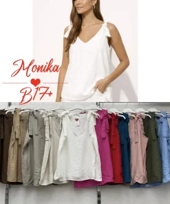 Bluzki damskie wloskie, Size uni ,paczka 6szt mix kolor