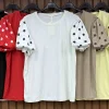 Bluzki DAMSKA WŁOSKA, Size uni ,paczka 6szt mix kolor (Sao chép)