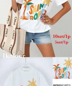 Bluzki Damskie, size uni, paczka 10szt, 1kolor