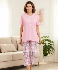 Piżamy DAMSKI ,size m-3xl,paczka 10szt,mix kolor