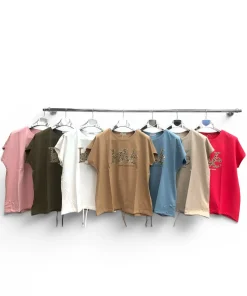 Bluzki DAMSKA , Size uni,paczka 10szt,mix kolor (Sao chép)