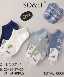 Stopki Dzieci, Size 23-34, paczka 40szt, mix kolor (Sao chép)