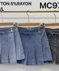 Spódnica krótka Damskie,Size s-l, paczka 12szt, mix kolor