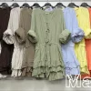 Sukienki damskie wloskie, Size uni ,paczka 6szt, mix kolor (Sao chép)