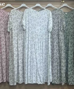 Sukienki damskie,size uni duze rozmiary ,paczka 6szt, mix kolor