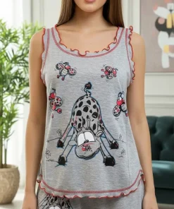 Piżamy DAMSKI ,size s-2xl,paczka 10szt,szary kolor