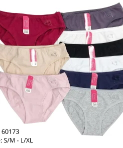 Majtki Damskie, size s/m-l/xl, paczka 24szt, mix kolor