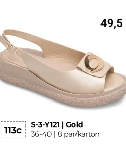 Sandaly DAMSKIE (36-40, 8par)