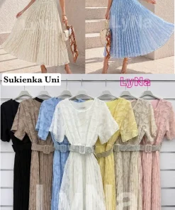 Sukienki DAMSKA WŁOSKA, Size uni ,paczka 6szt mix kolor (Sao chép)
