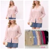Bluzki damskie,size 2/3-4/5xl,paczka 12szt, mix kolor (Sao chép)