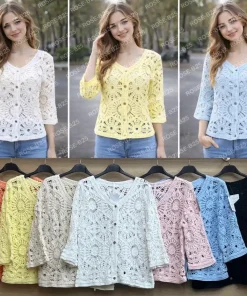 Bluzki damskie,size uni ,paczka 6szt, mix kolor