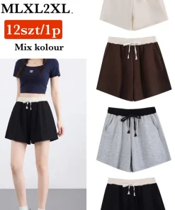 Spodenki Damskie, Size m/l-xl/2xl, paczka 12szt, mix kolor (Sao chép)