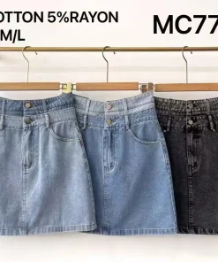 Spódnica krótka Damskie,Size s-l, paczka 6szt, mix kolor