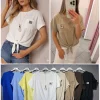 Bluzki DAMSKA WŁOSKA, Size uni ,paczka 6szt mix kolor (Sao chép)
