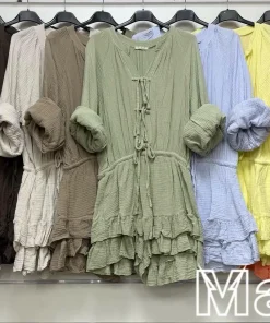 Sukienki damskie wloskie, Size uni,paczka 6szt ,mix kolor