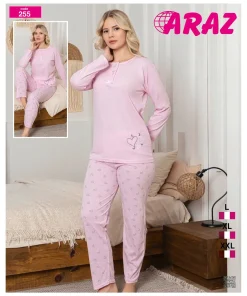 Piżamy Damskie, size l-4xl, paczka 12szt, mix kolor