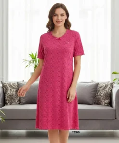Koszule nocne DAMSKI ,size m-3xl,paczka 10szt,mix kolor