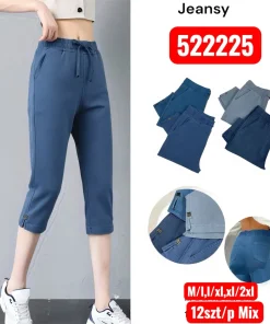 Jeansy Damskie,Size m/l-xl/2xl, paczka 12szt, mix kolor