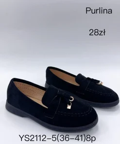 Buty Mokasyny DAMSKIE (36- 41, 8par)