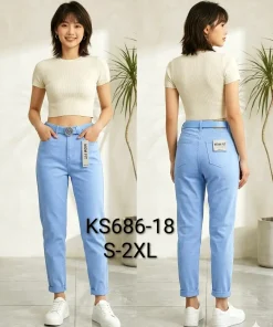 Jeansy damskie, Size s-2xl,paczka 10szt, 1kolor (Sao chép)
