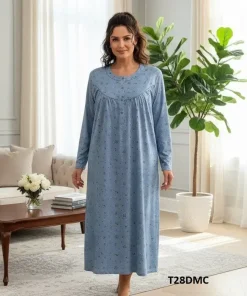 Koszule nocne DAMSKI ,size m-3xl,paczka 10szt,mix kolor