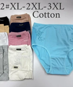Majtki Damskie,Size xl-3xl, paczka 24szt, mix kolor