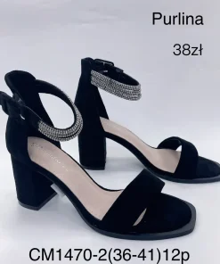 Buty Sandaly na Obcasie DAMSKIE (36- 41, 12par)