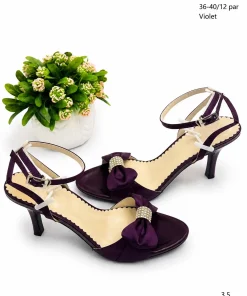 Sandaly na Obcasie DAMSKIE (36-40, 12par)