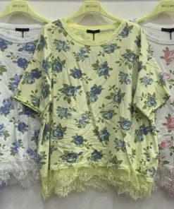 Bluzki DAMSKA WŁOSKA, Size uni ,paczka 6szt mix kolor (Sao chép)
