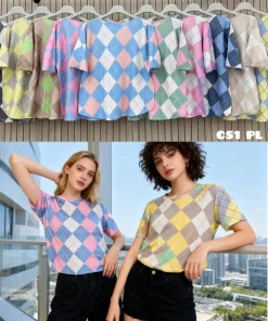 Koszule Damskie, Size uni, paczka 6szt, mix kolor (Sao chép)