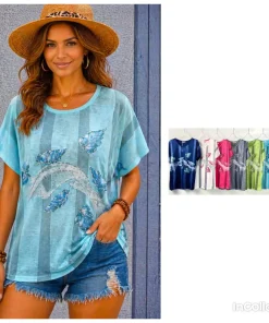 Bluzki Damskie, Size l/xl-xl/xl, paczka 12szt, mix kolor (Sao chép)